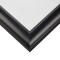 Vintage Revival 1.75", Satin Black Matted Picture Frame by wallsthatspeak